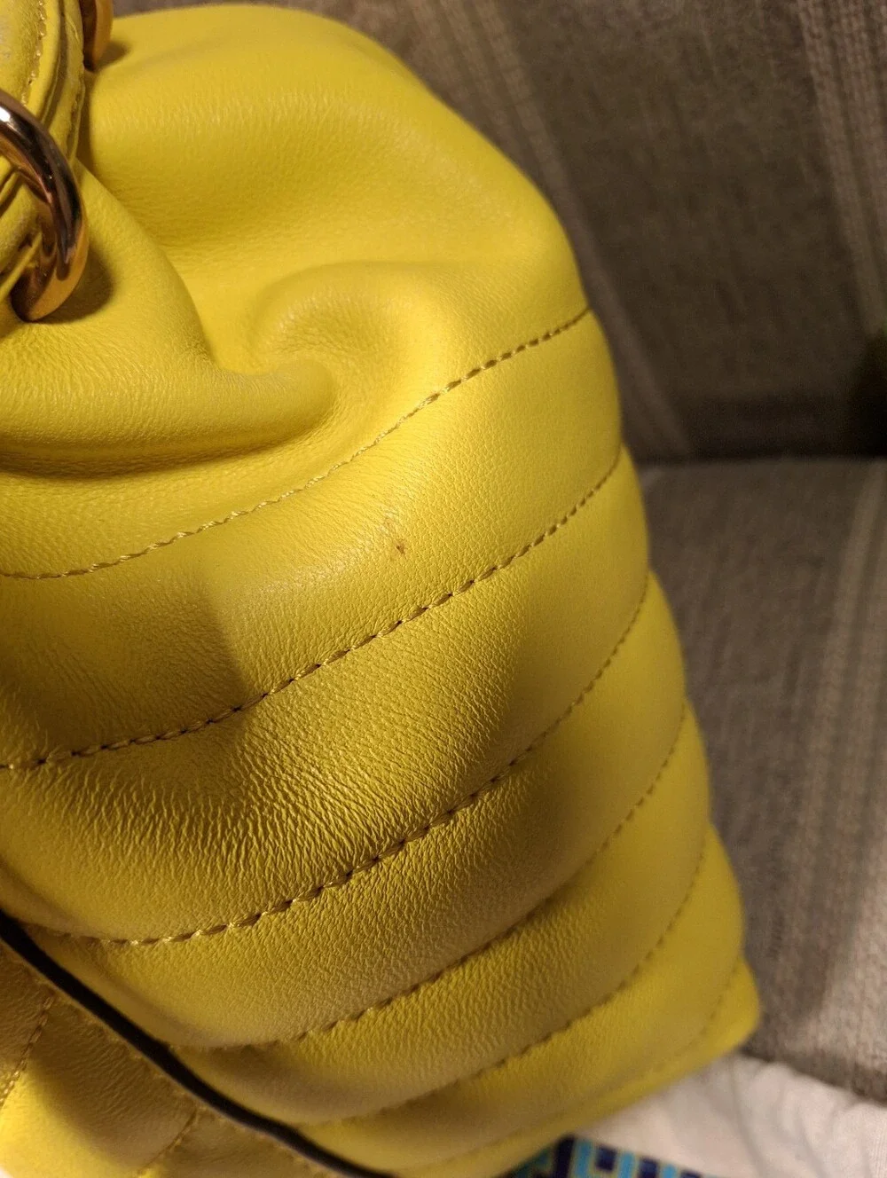 Tory Burch Kira Quilted Bucket Crossbody Bag